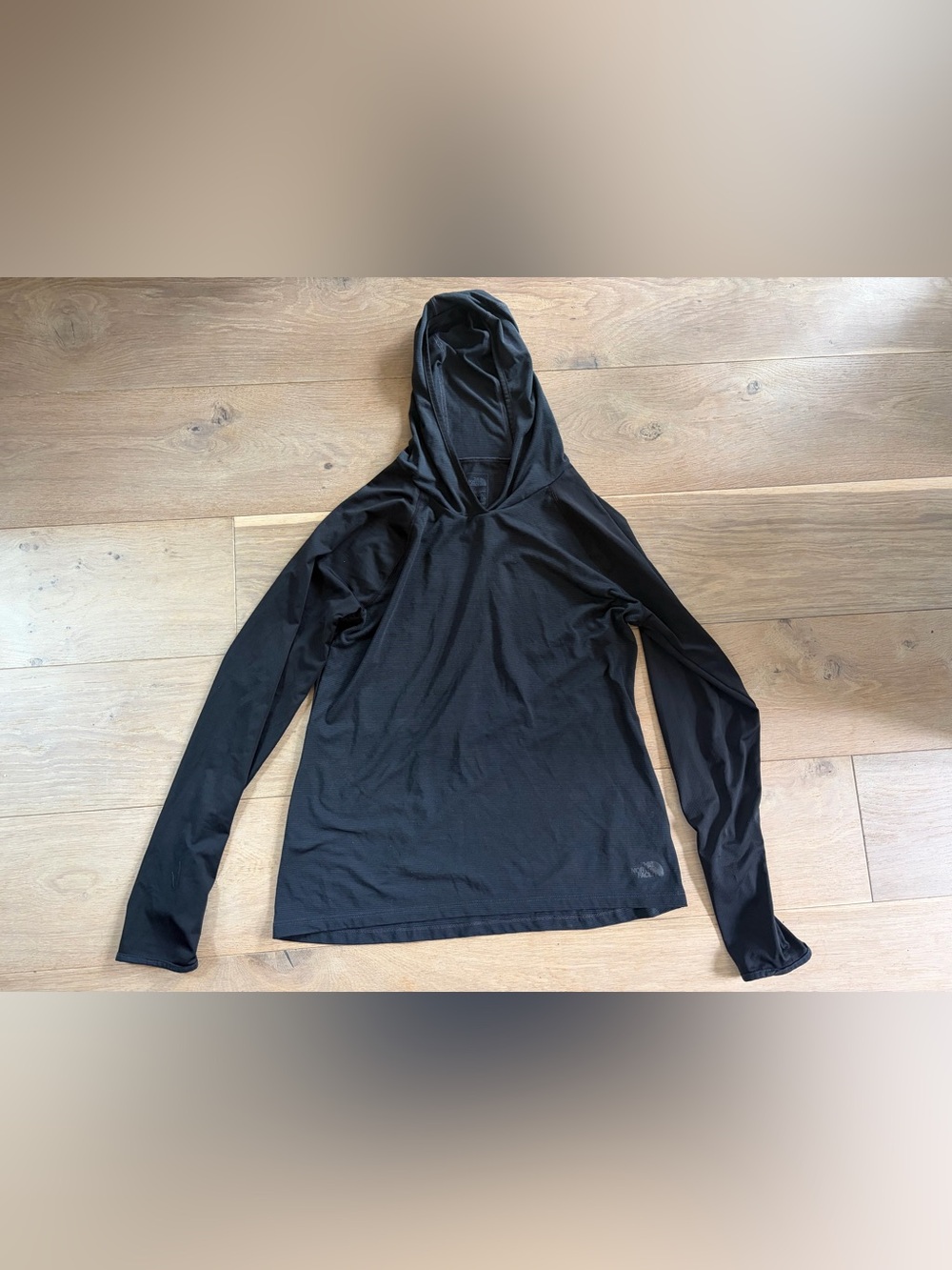 North Face flashdry top lightweight, wicking hiking outdoor gorpcore - L